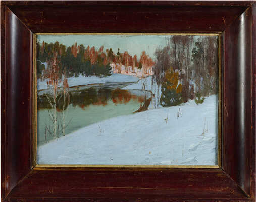 Пурвит Вильгельм-Карл Егорович. Осень. Первый снег